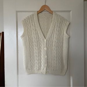 Vintage Chunky Fisherman Vest